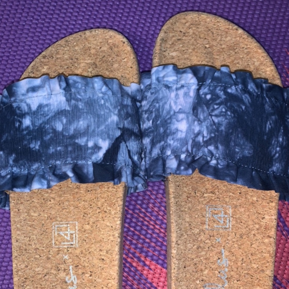 Strap Tie Dye Sandals
